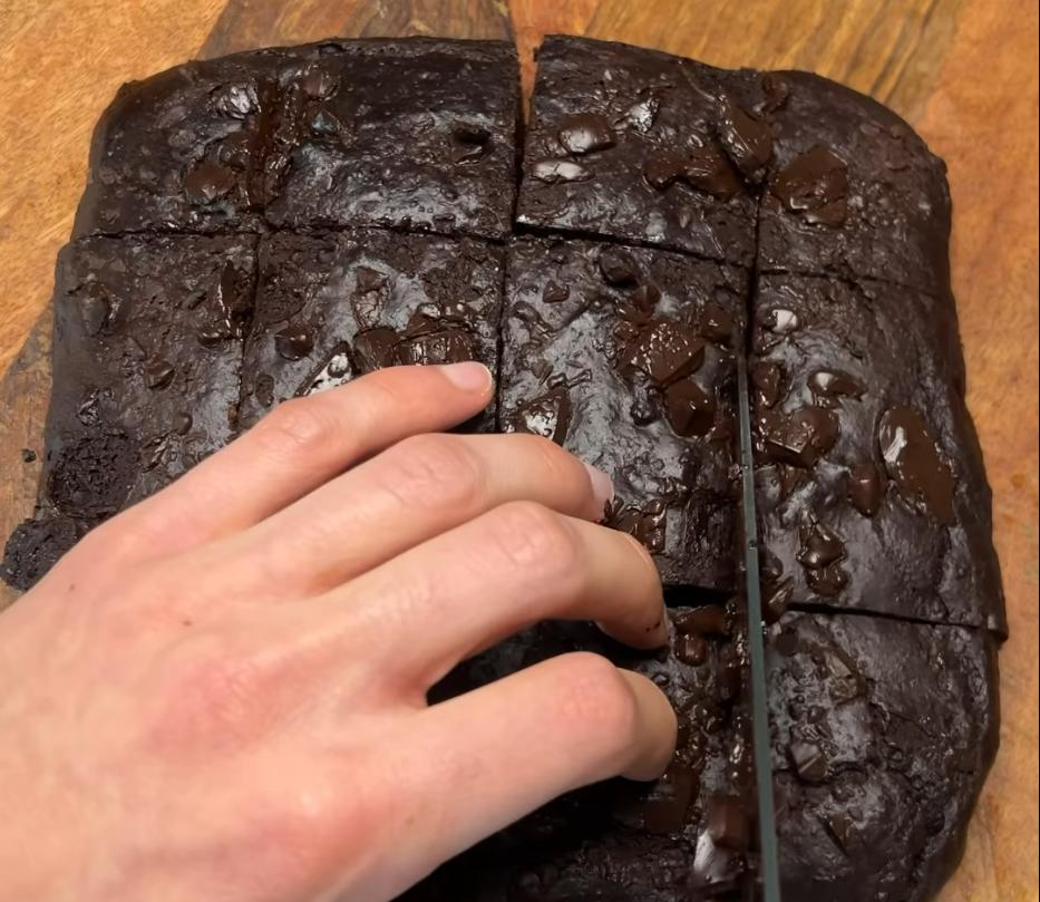 Step 1.1: Allow to cool before slicing