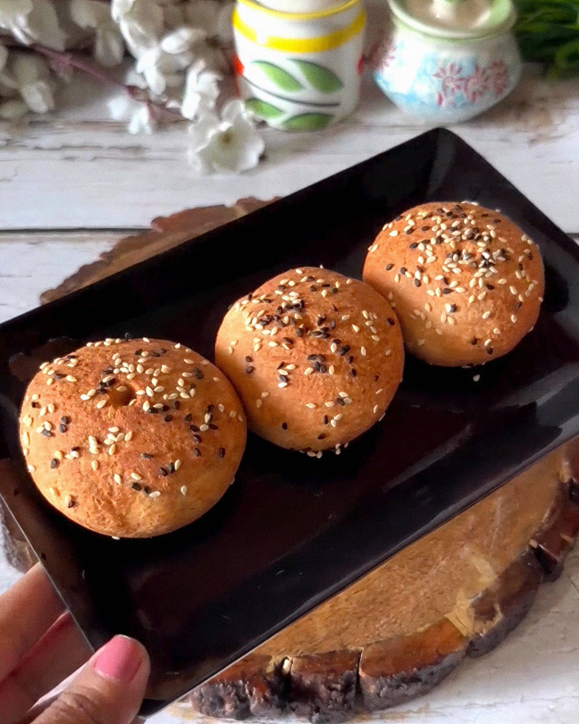 Healthy Burger Bun Without Flour recipe