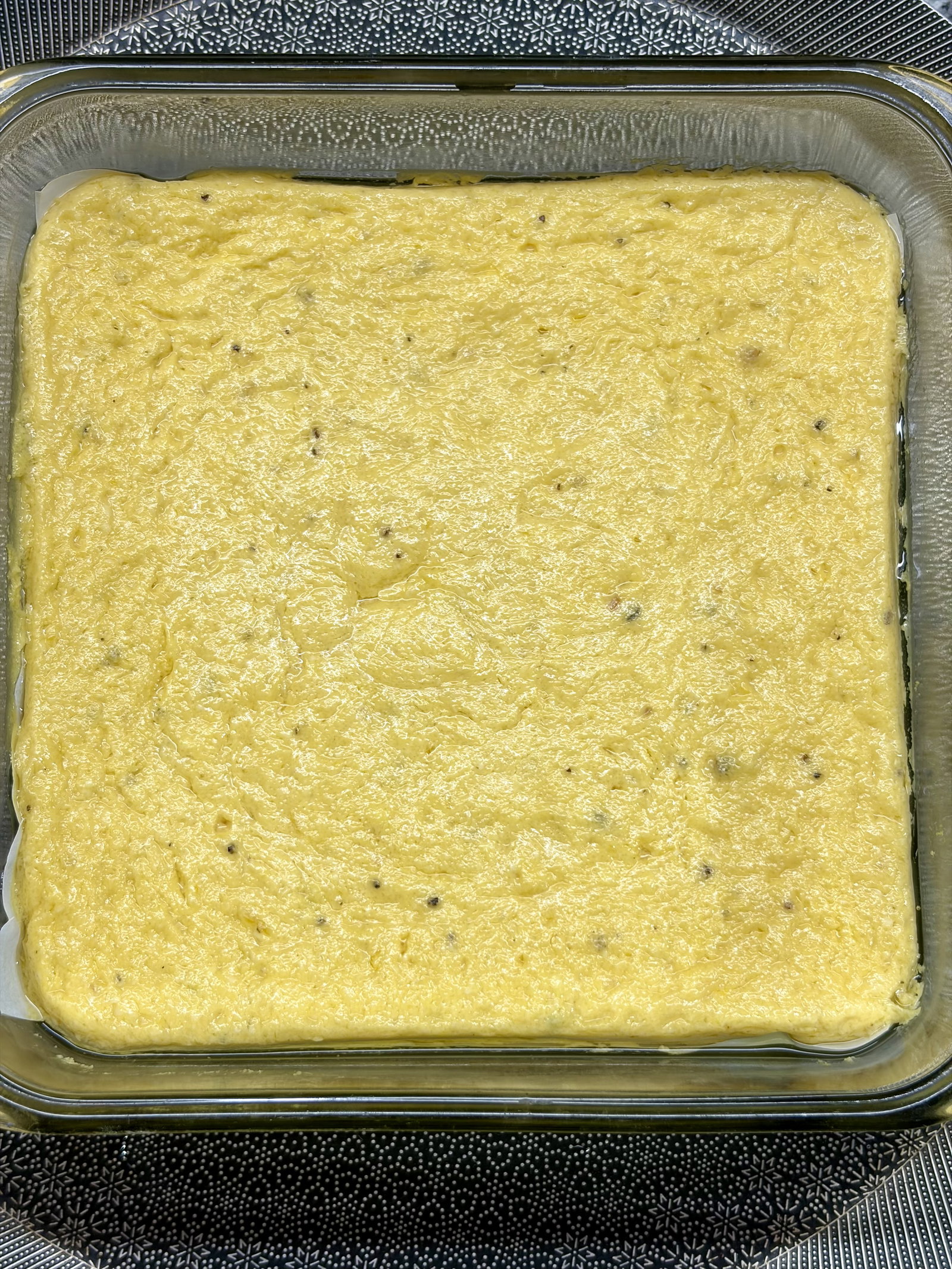 Step 3.1: Insert a toothpick into the center; it should come out clean, and the edges should be set with a slight jiggle in the middle