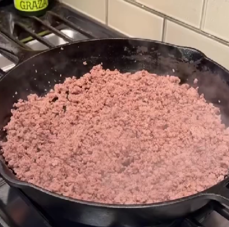 Step 1.1: Heat a skillet over medium-high