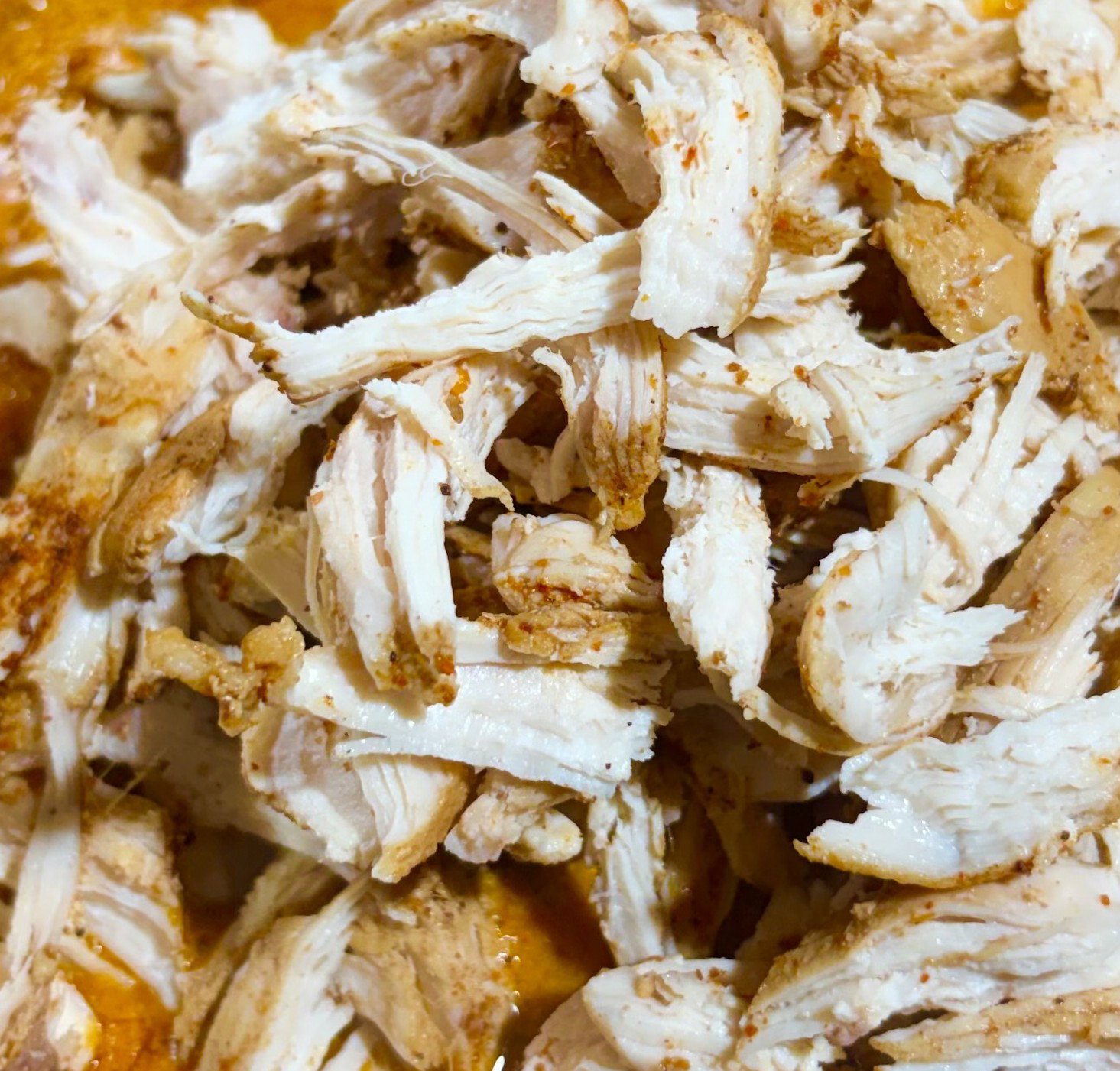 Step 1.2: Remove the chicken and set aside to cool; **reserve the liquid stock**