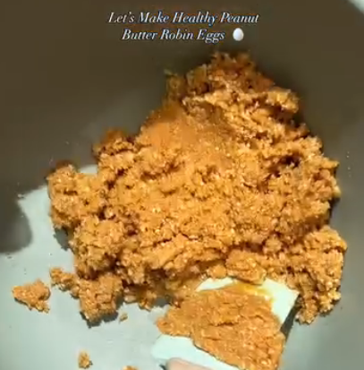 Step 1.1: Combine cream of rice, maple syrup, peanut butter, and salted butter in a bowl