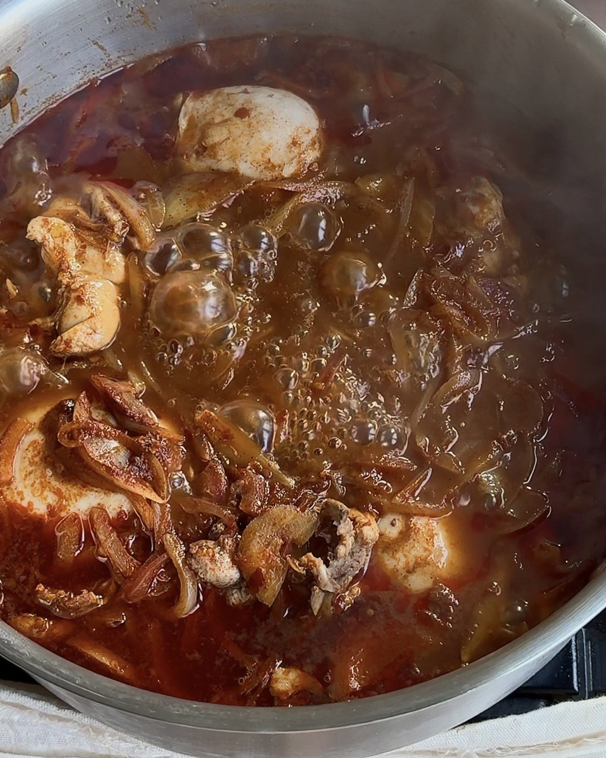 Step 1.4: Add warm water and salt