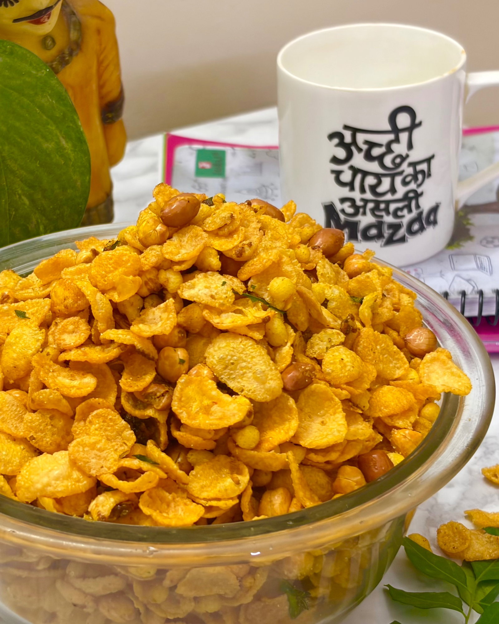 Crunchy Cornflakes Mixture (Low-Oil) recipe