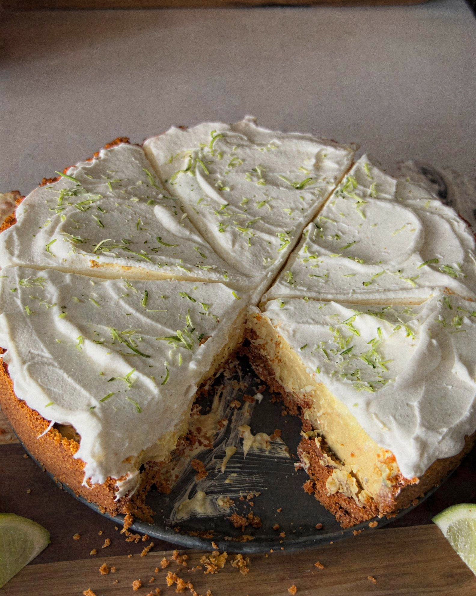 Lime Tart Pie recipe