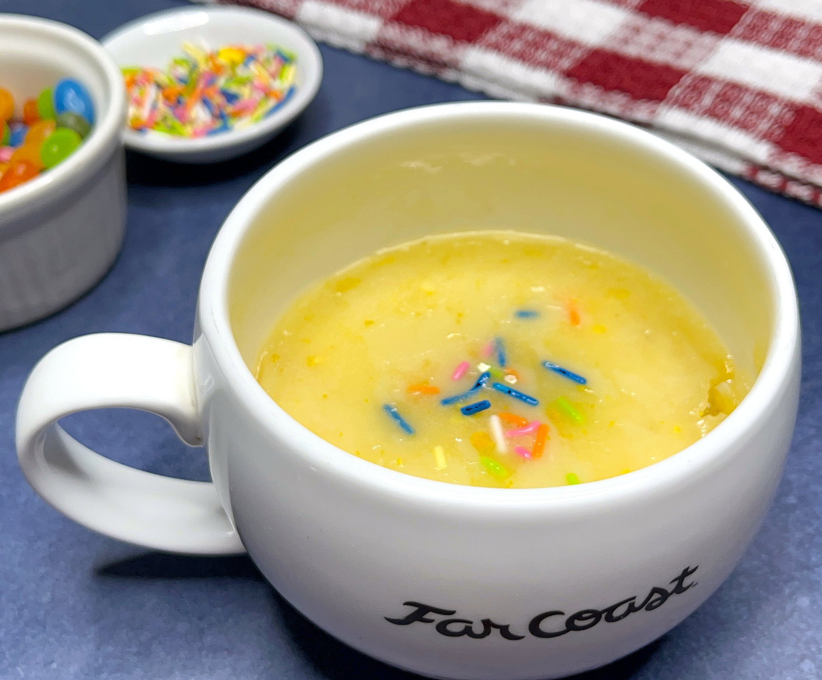 Step 1.1: Decorate with colorful sprinkles and enjoy immediately