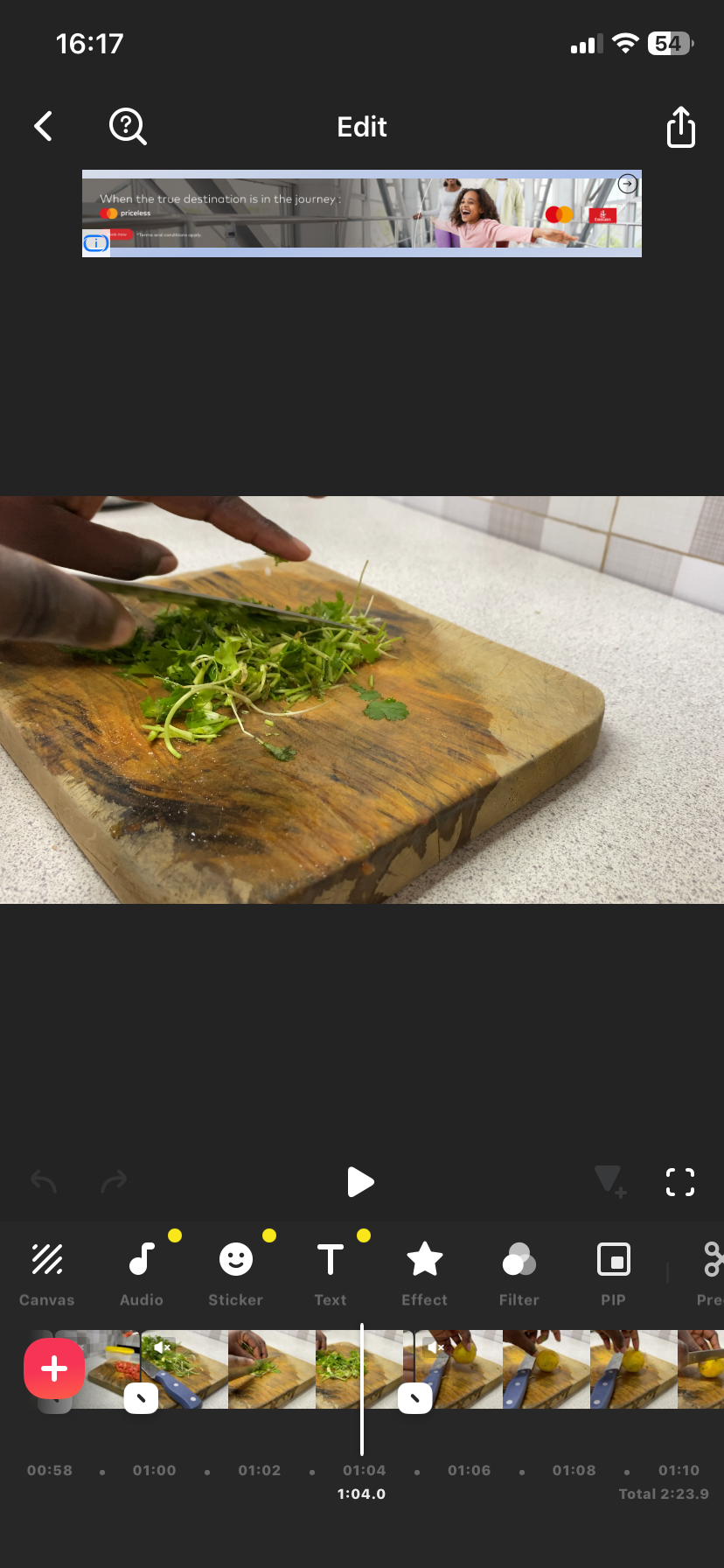 Step 1.2: Finely chop the red onion ,tomato and coriander