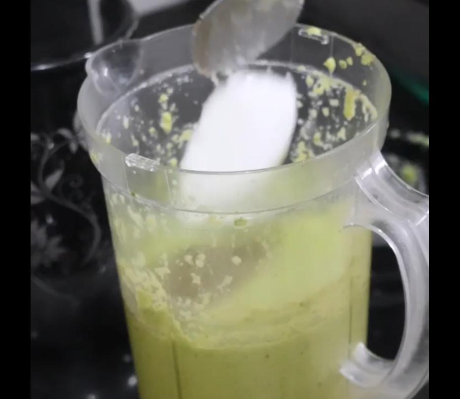 Step 1.1: Blend in yogurt, honey, and lemon juice for a few seconds until mixed properly