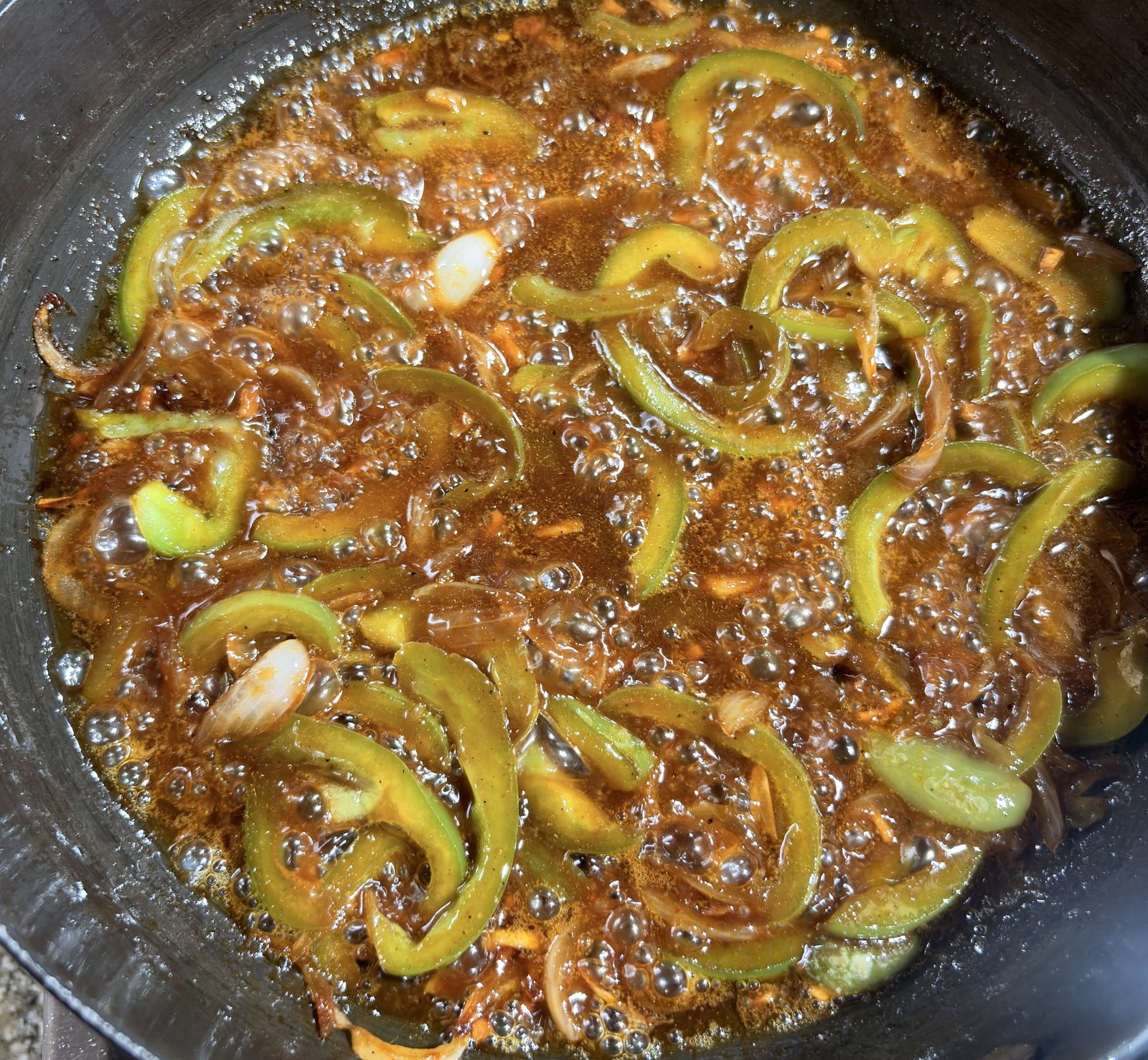 Step 3.1: Pour in the water, salt, and black pepper
