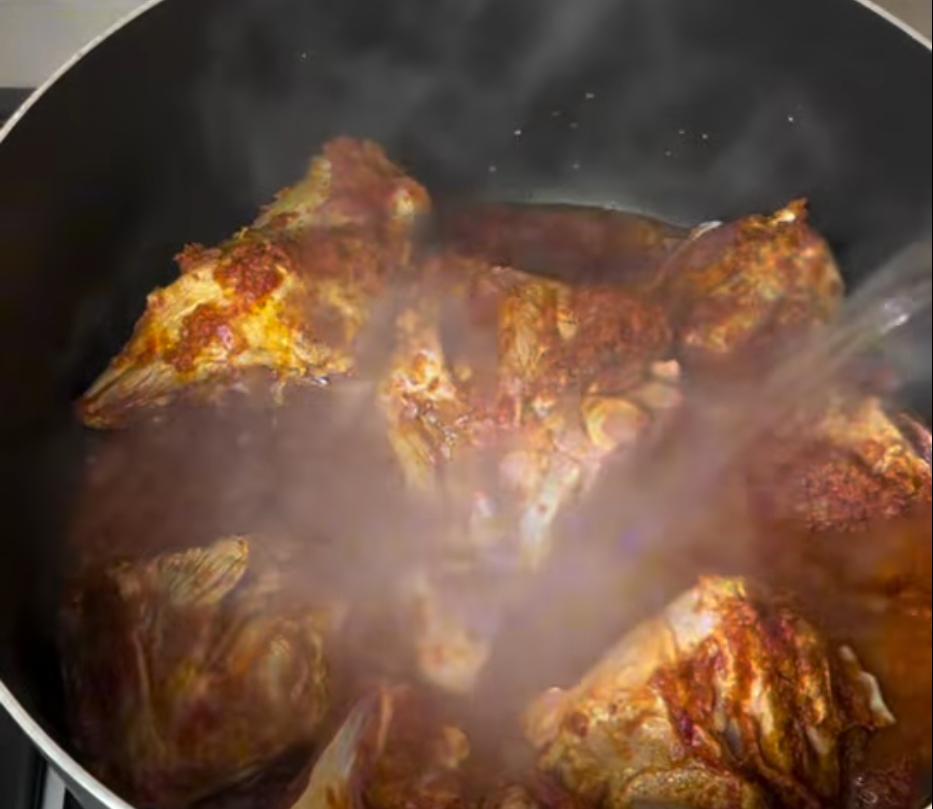Step 1.1: Allow the lamb to cook for 90 minutes until tender
