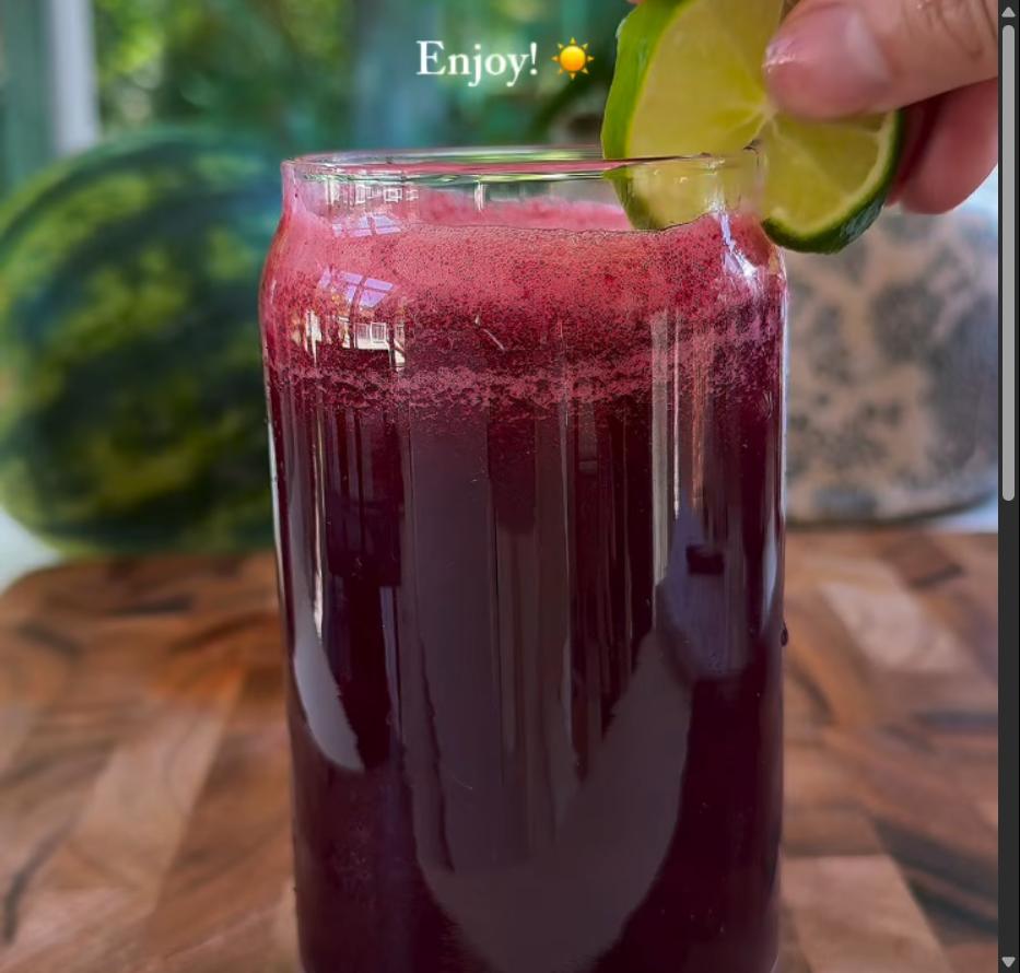 Step 1.1: Serve in glasses and enjoy