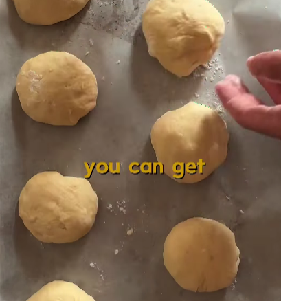 Step 1.2: Remove trapped gas by kneading the dough for a couple of minutes until it forms a smooth ball