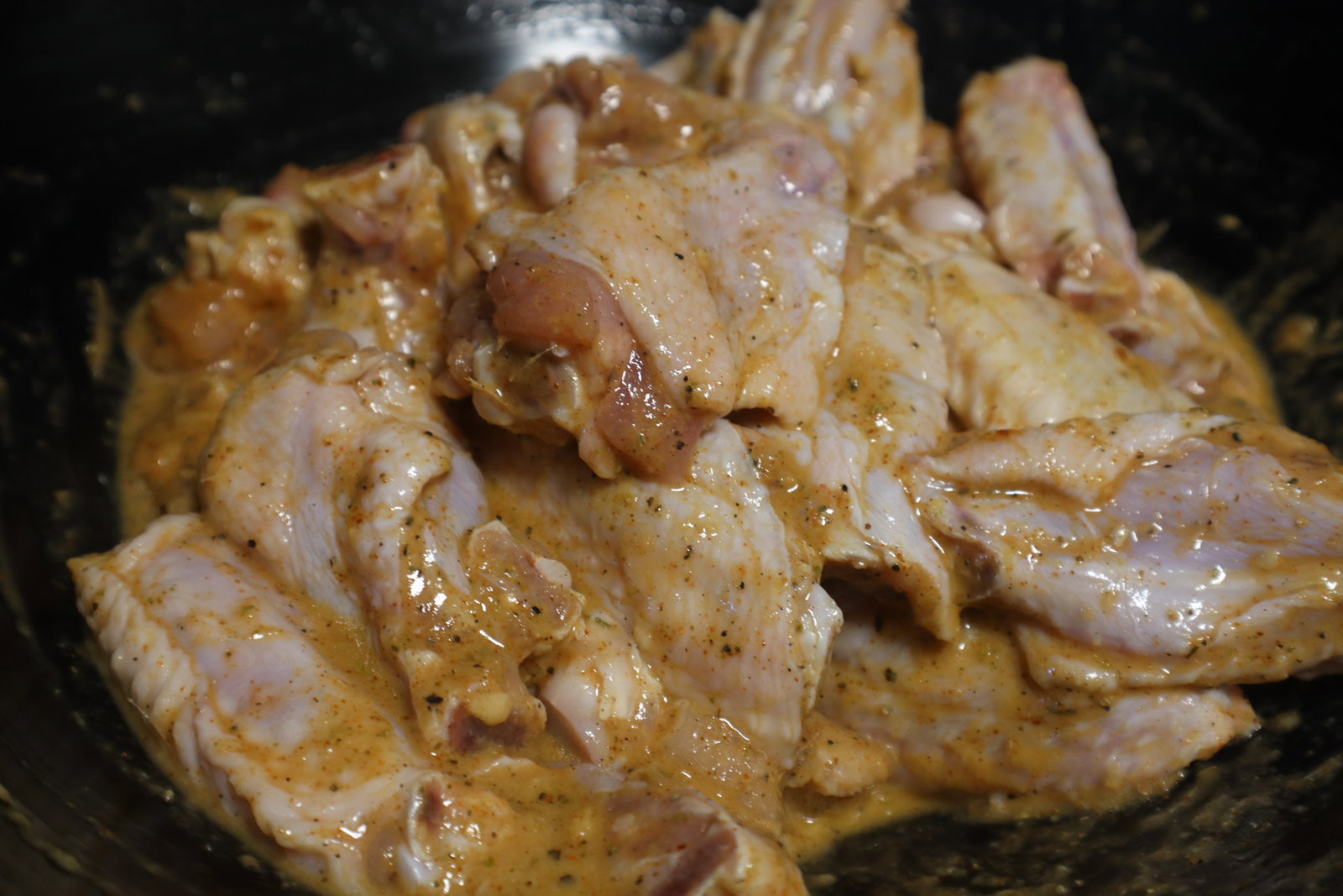 Step 1.1: Let them marinate for 20–30 minutes if you have time