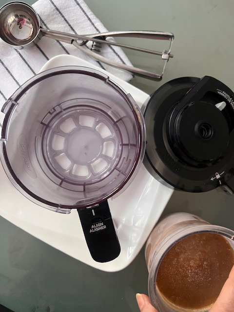 Step 3.1: Pour the mixture into your Ninja Creami pint container