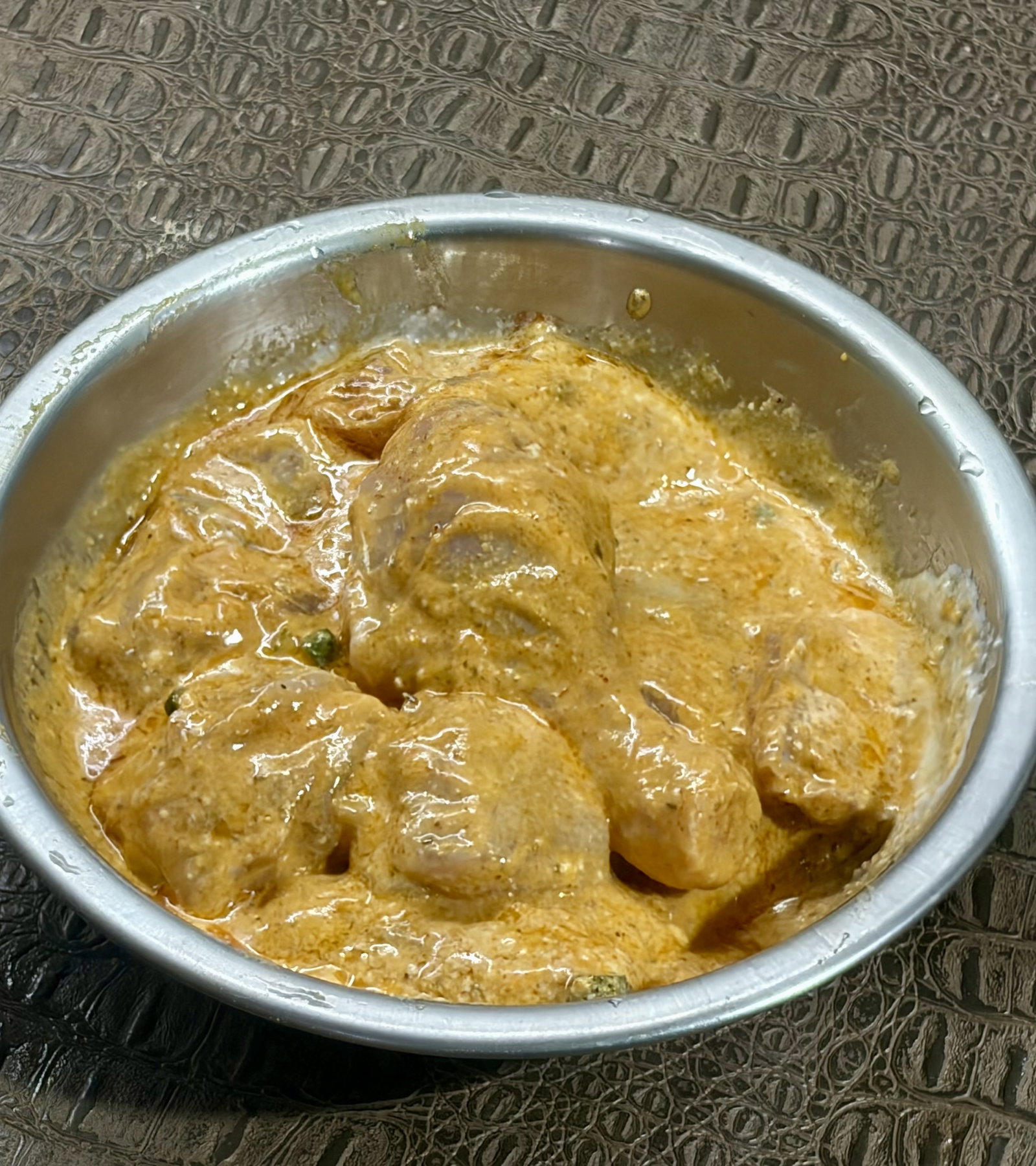 Step 1.1: Coat evenly, cover and let it marinate for at least 30 minutes