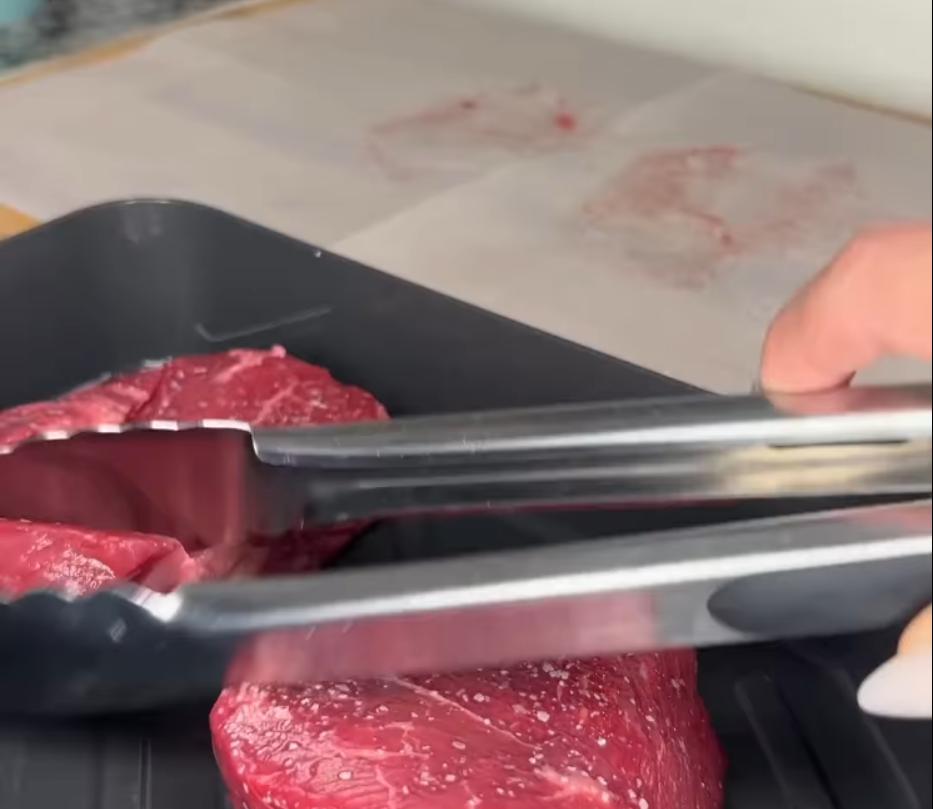 Step 1.1: Marinate steaks in the mixture for at least 30 minutes