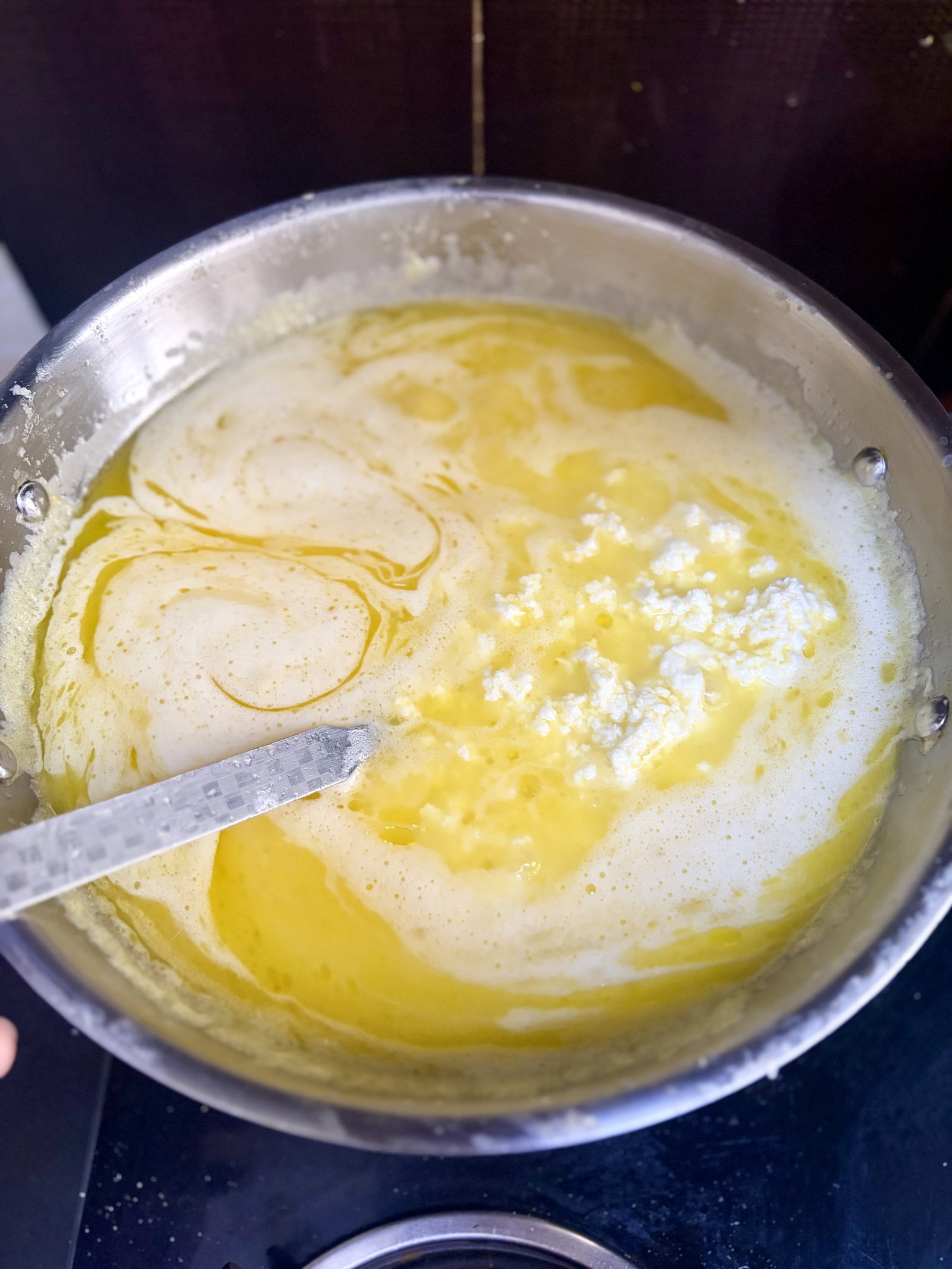 Step 1.1: Add the [white butter ](https://www