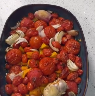 Step 1.1: Bake at 400°F for 50 minutes until softened and lightly browned