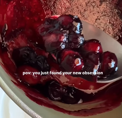 Step 1.1: Cook blueberries with a squeeze of lemon in a pan until they become soft and jammy