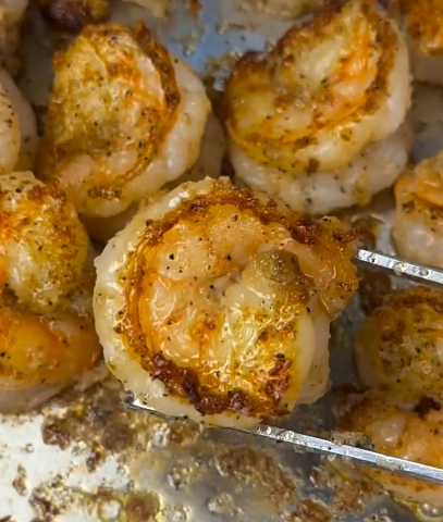 Step 1.1: In a hot pan, sear shrimp in oil until just cooked, about 2 minutes per side, then remove from the pan