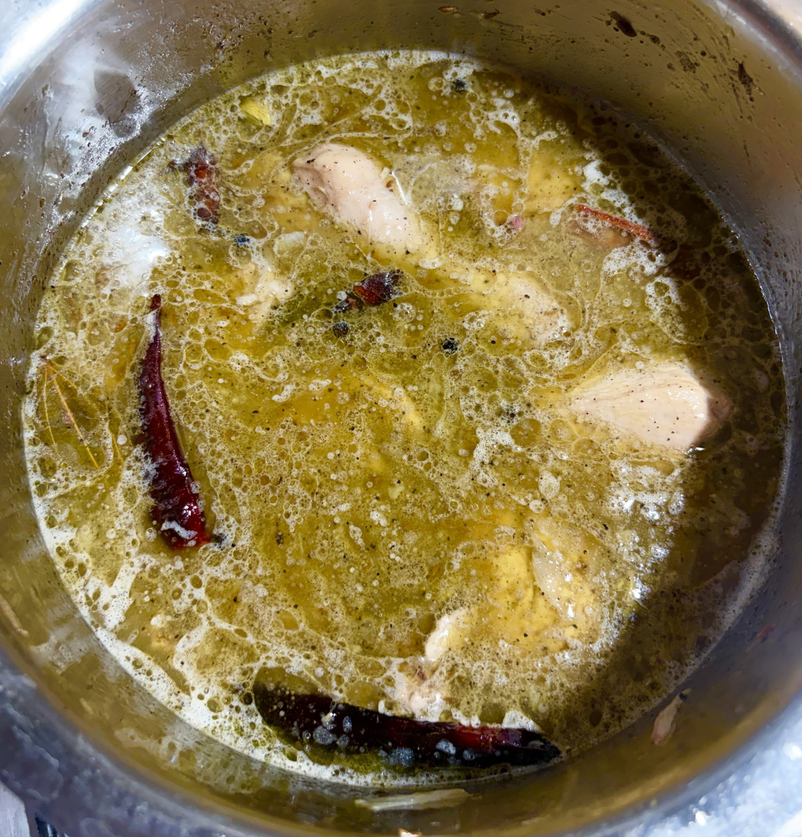 Step 1.2: Gently mix in the drained rice—be careful not to break the grains