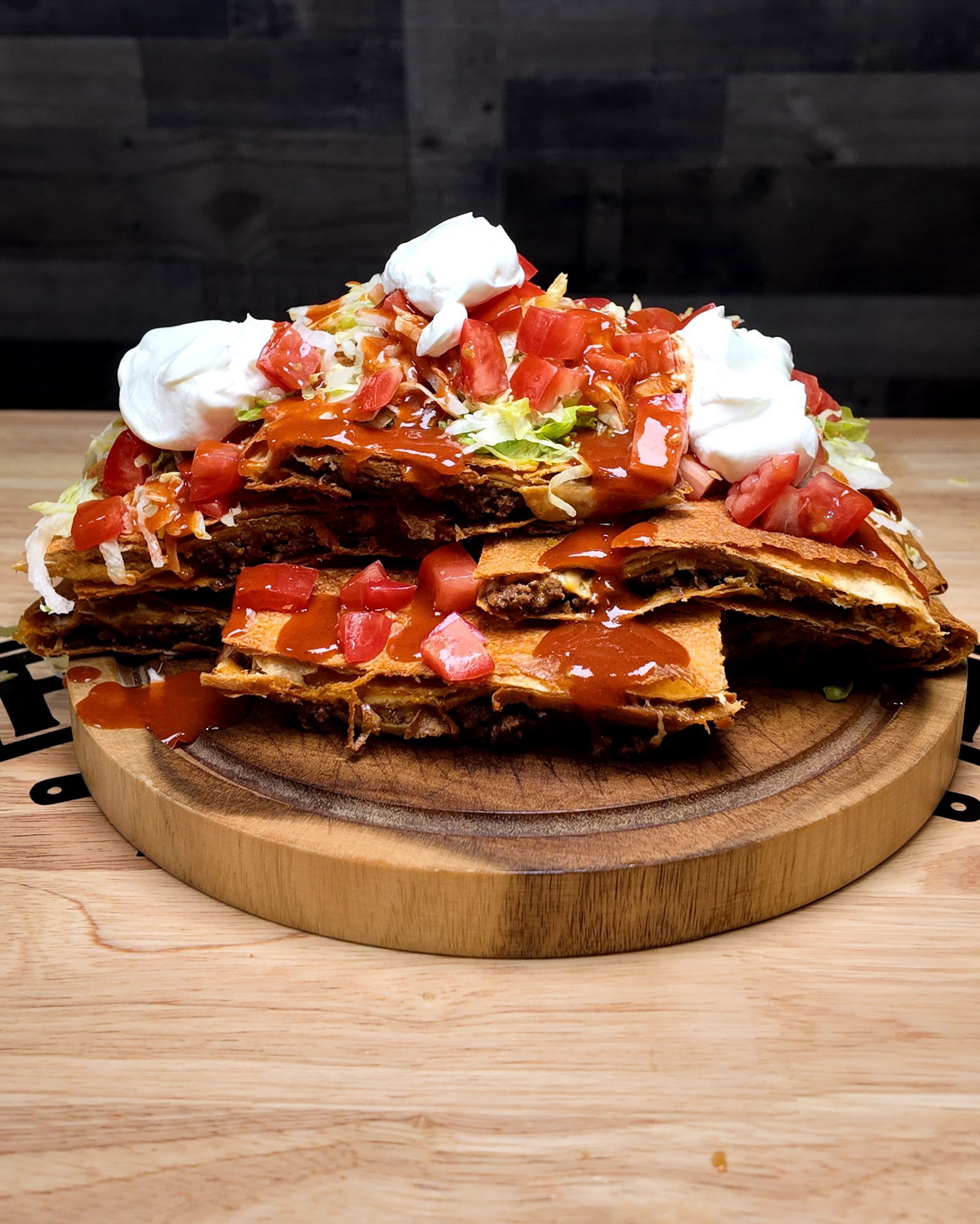 Sheet Pan Crunchwrap Supreme recipe