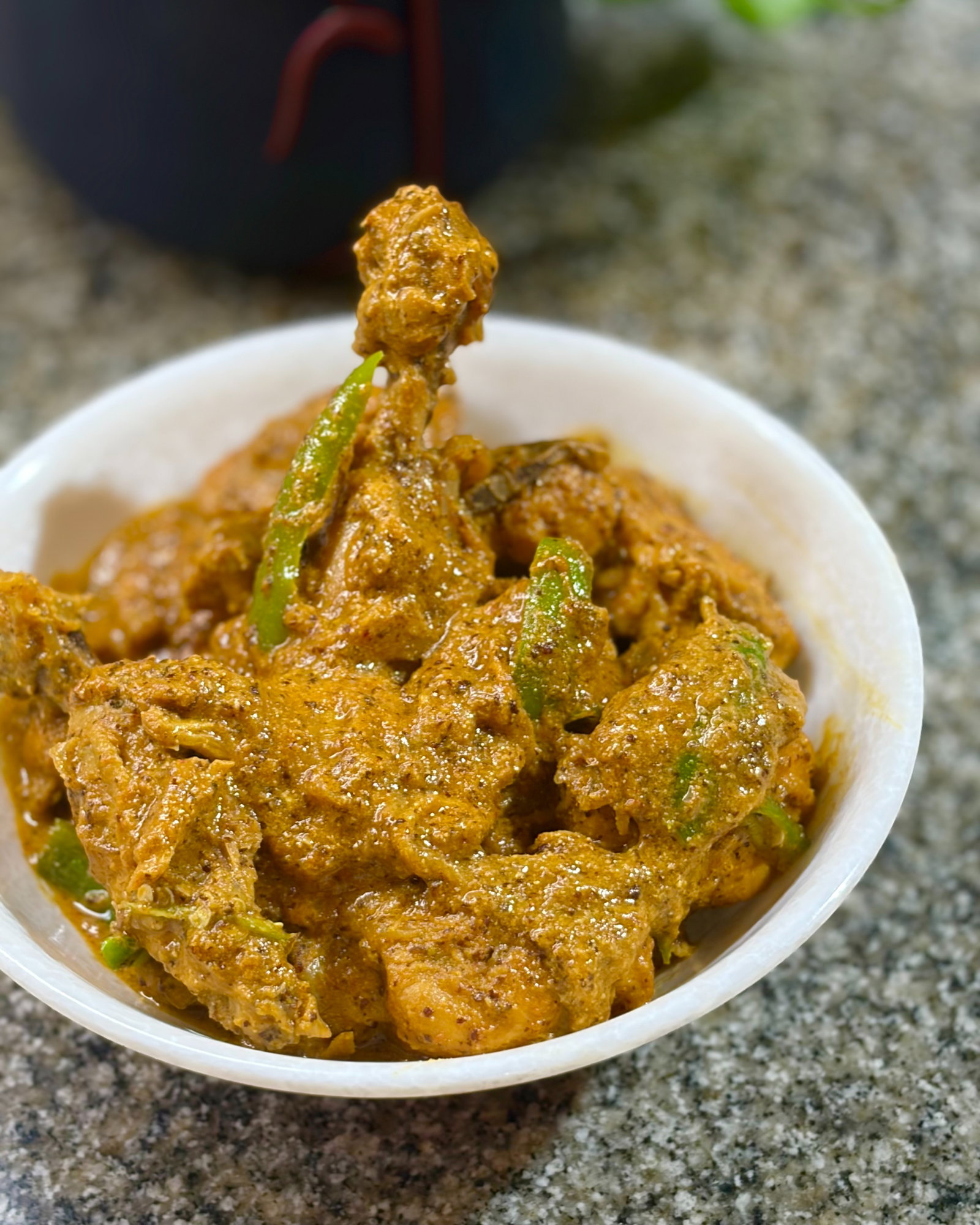 Shorshe Chicken (Mustard Chicken Curry) recipe