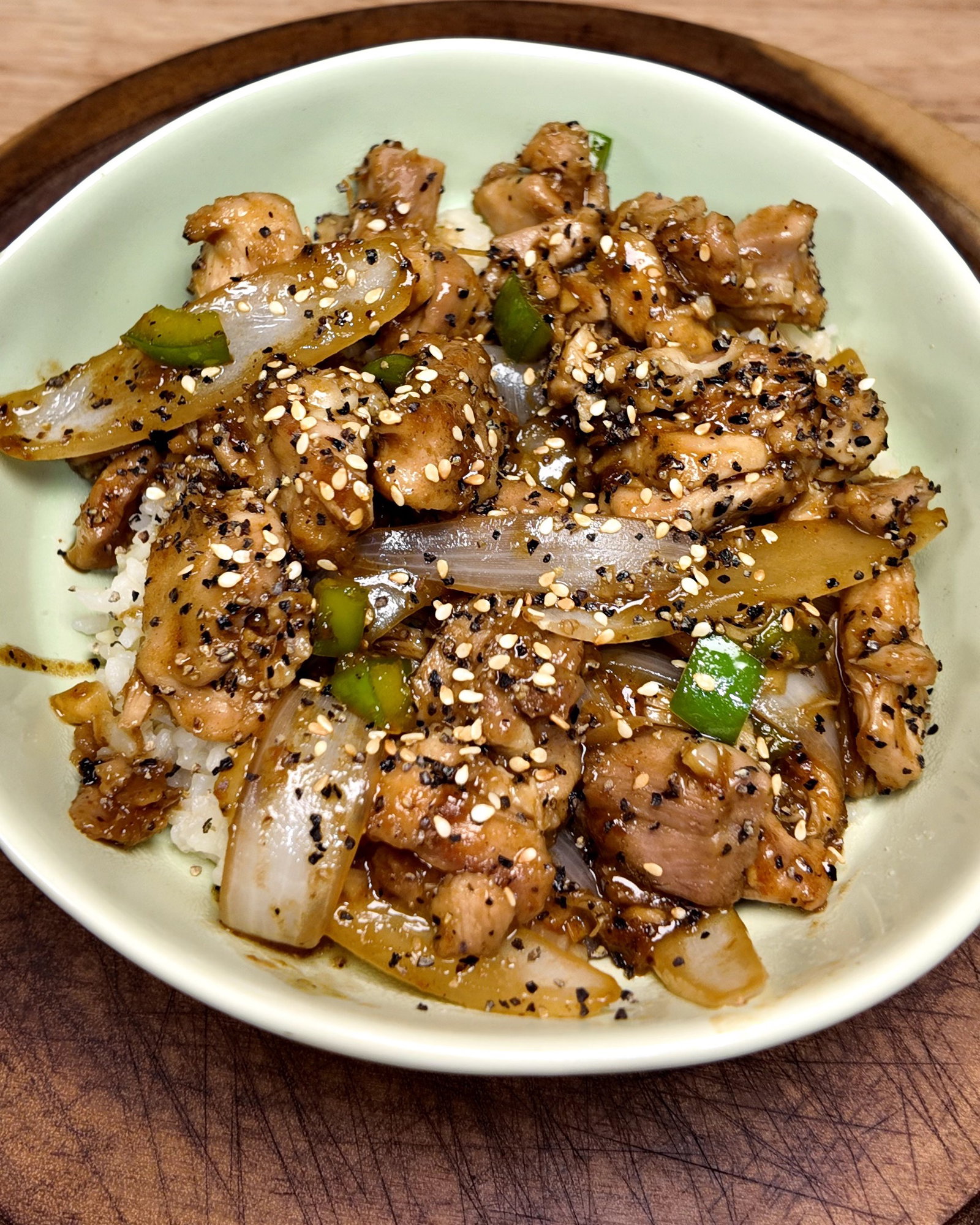Chinese Buffet Black Pepper Chicken recipe