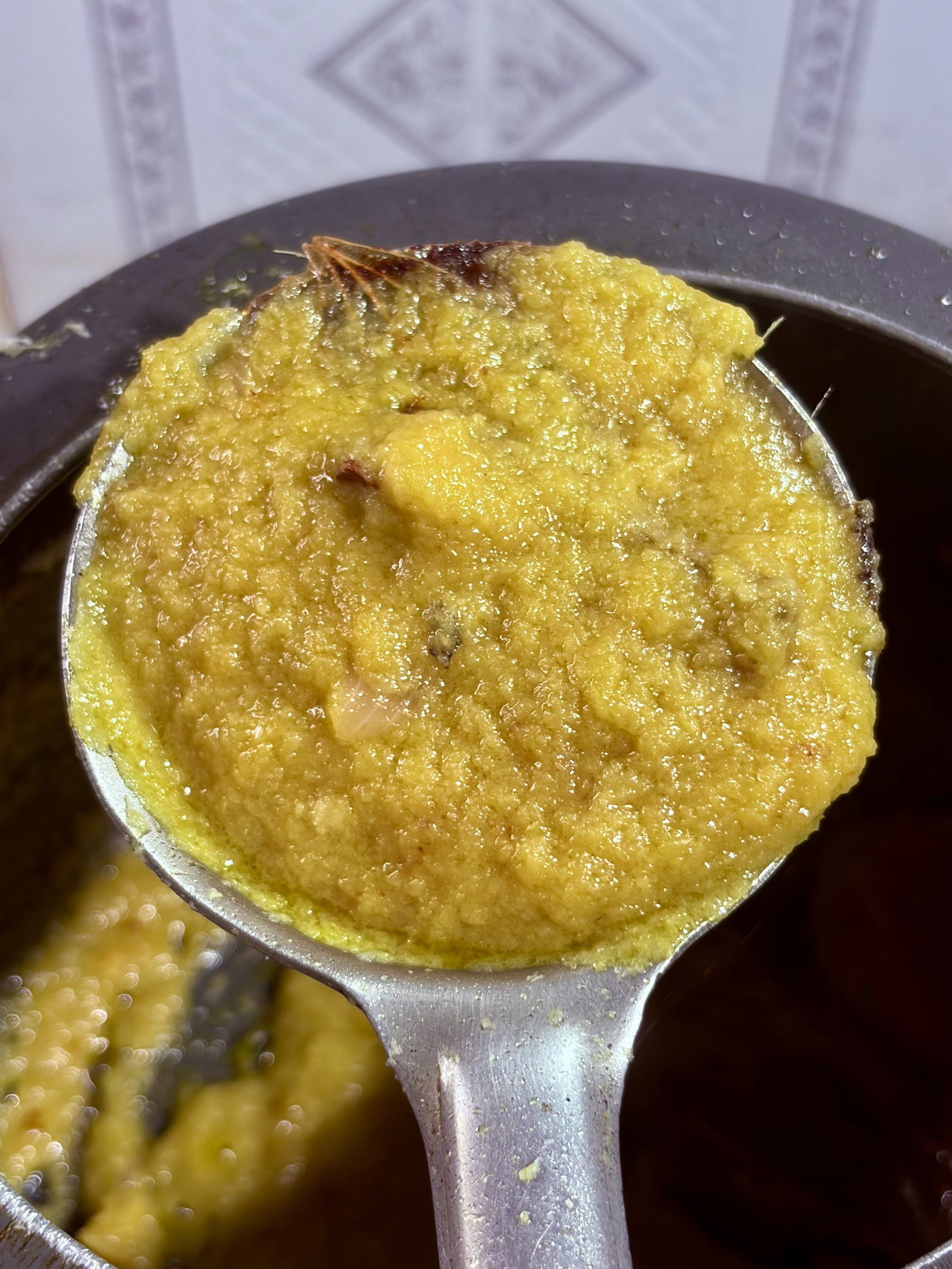 Step 3.1: Stir in the onion paste