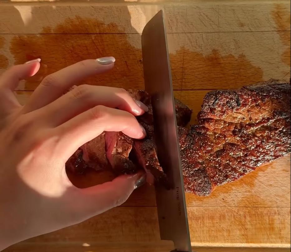 Step 1.1: Turn the heat up high and cook the steak to your liking
