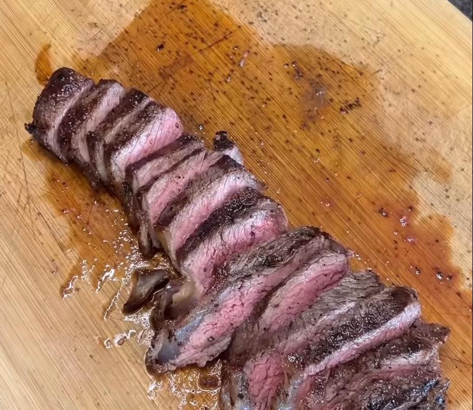 Step 3.1: Allow steak to come to room temperature, pat dry, and season with salt and pepper