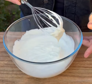 Step 1.1: Mix yogurt, labneh, and salt until the mixture is smooth