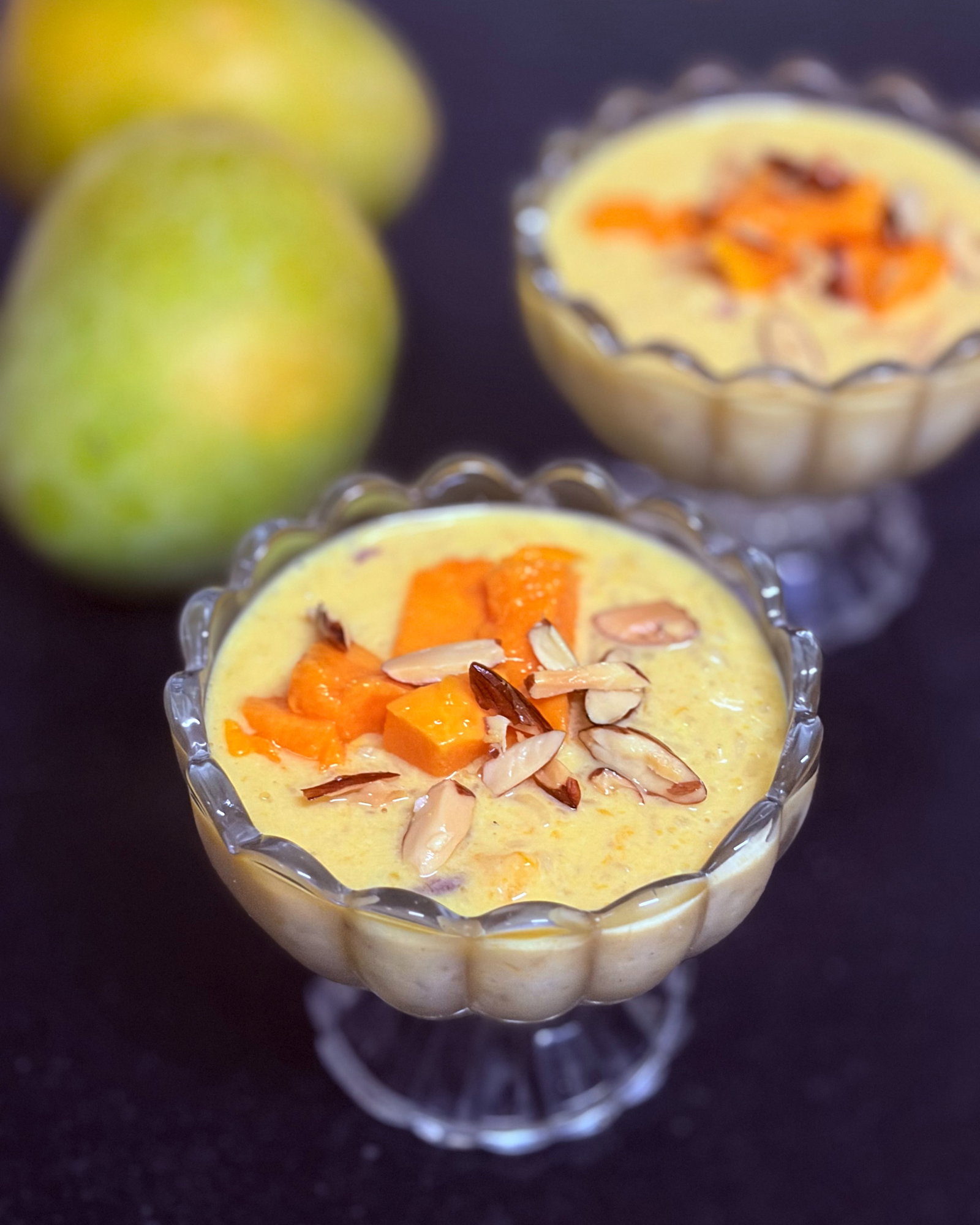 Creamy Mango Kheer (Mango Rice Pudding) recipe