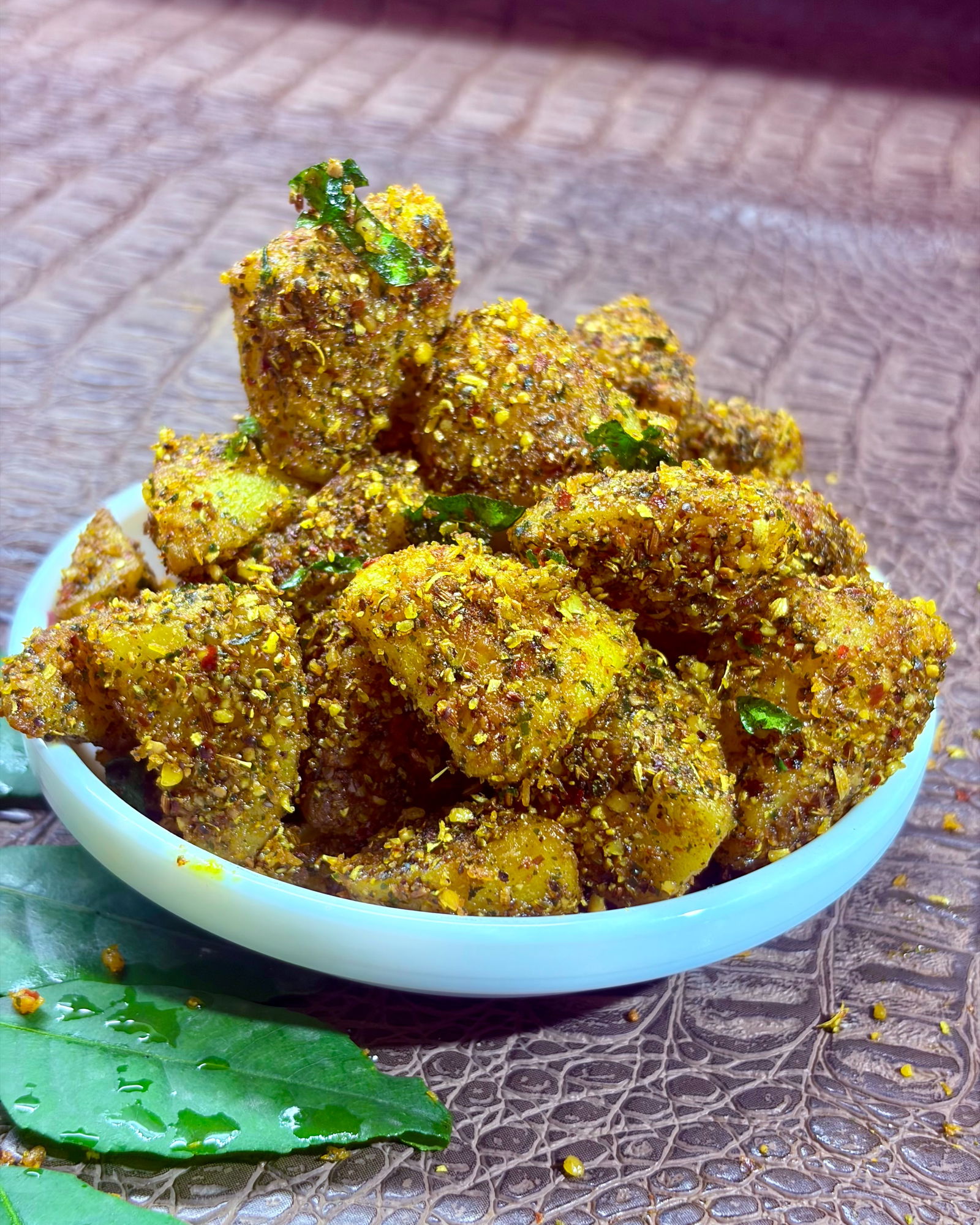 Crispy & Crunchy Aloo Stir-Fry recipe