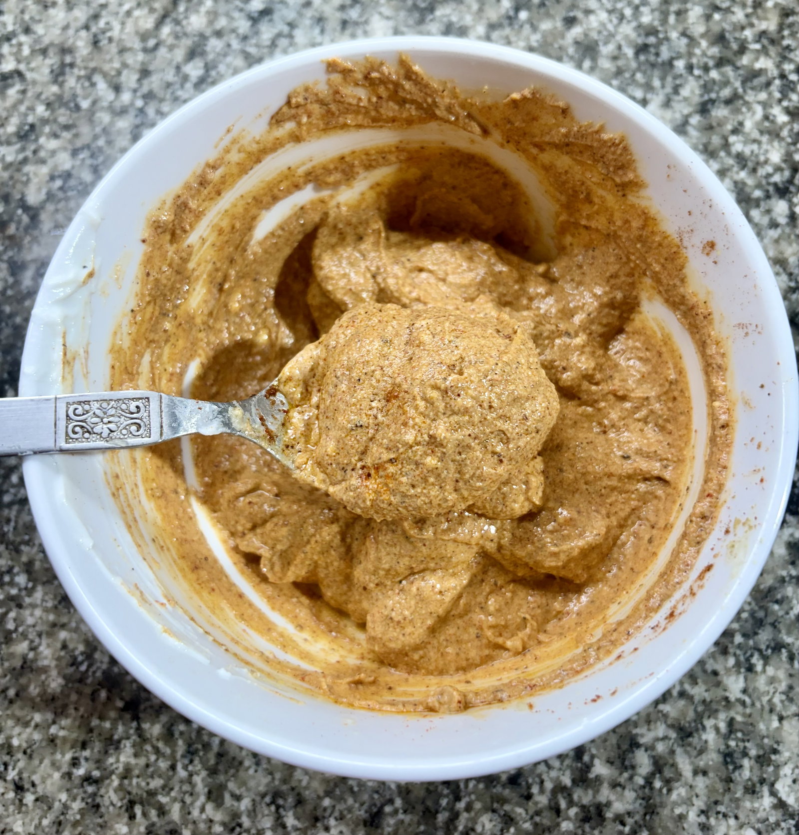Step 1.1: Combine [hung curd](https://www