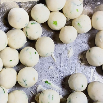 Step 1.1: Shape the dough into mini balls or add your preferred filling