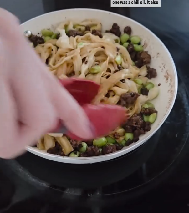 Step 3.1: Top with sesame seeds before serving