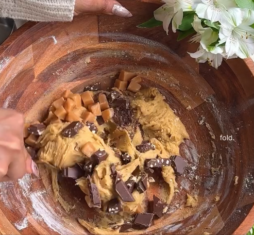 Step 1.1: Chop any chocolate bar of your choice and add to the mix