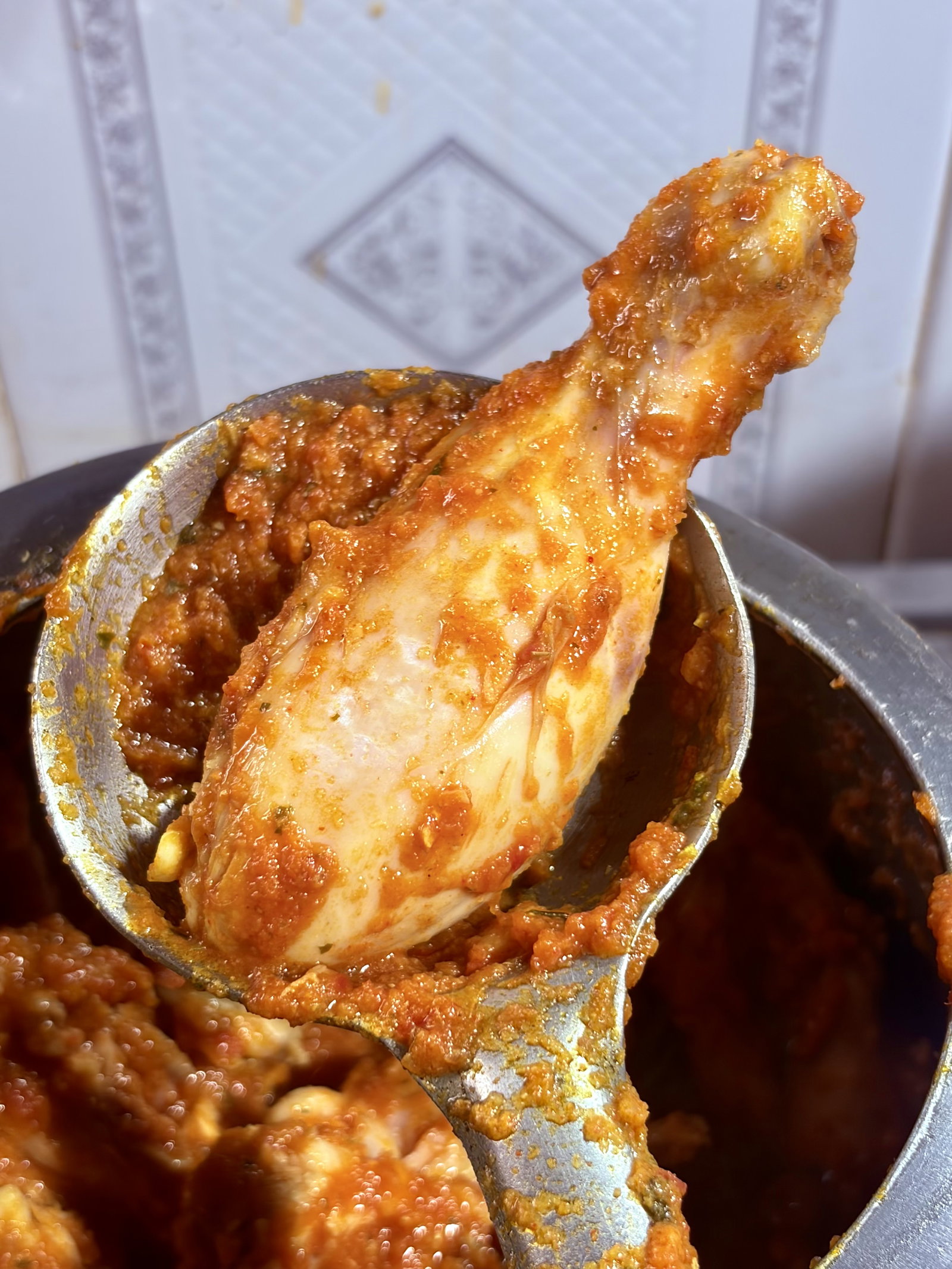 Step 5.2: Add the chicken pieces