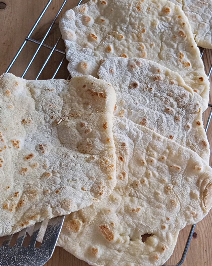 Easy 2 Ingredient Flatbread recipe