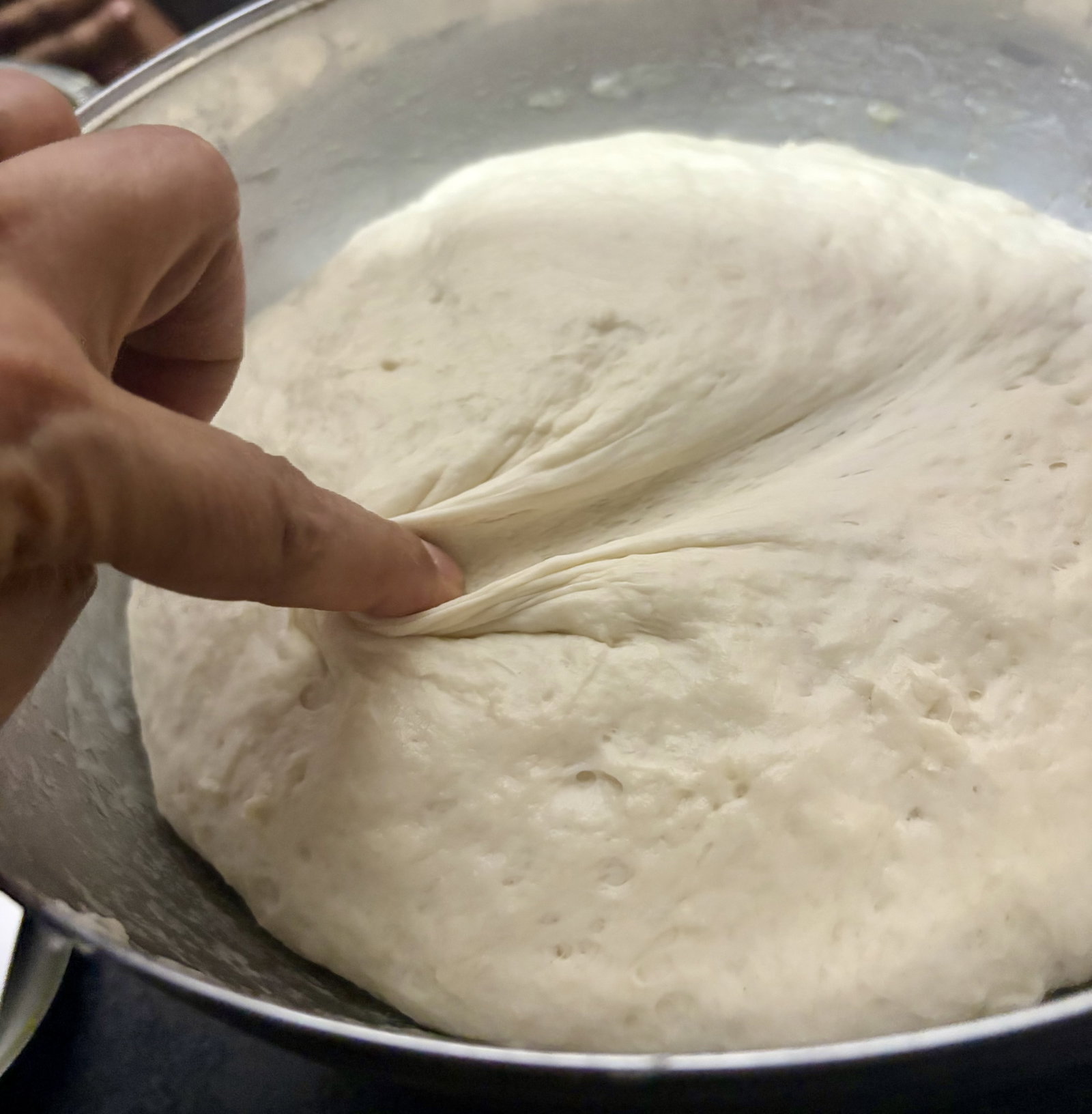 Step 3.2: Cover the bowl with a damp cloth or cling film