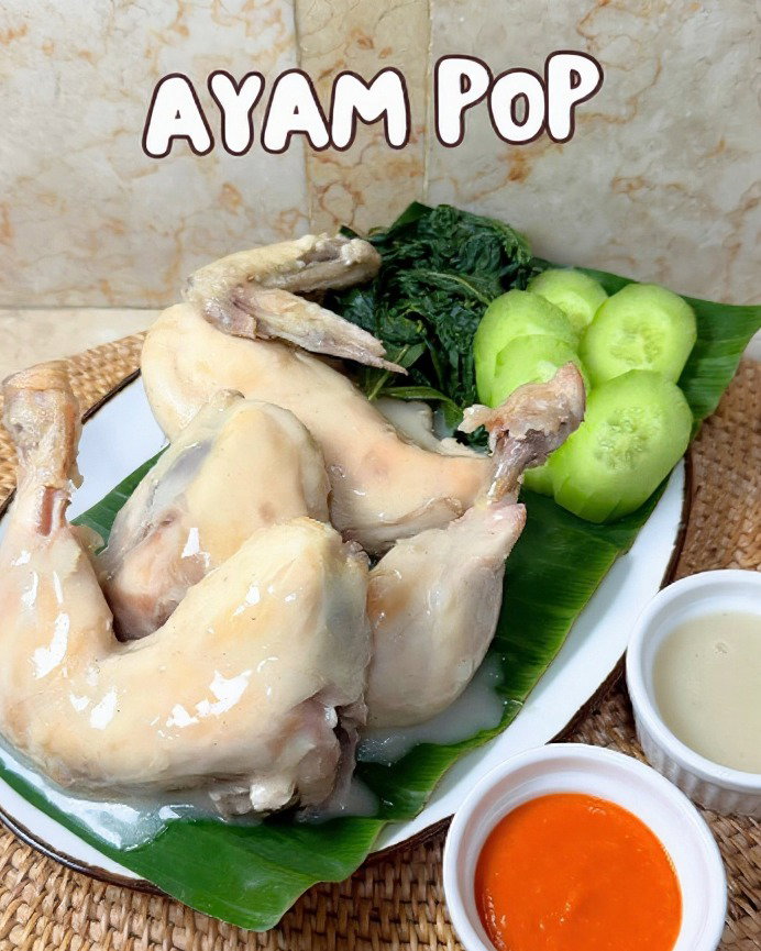 Ayam Pop (West Sumatran Boiled Chicken) recipe