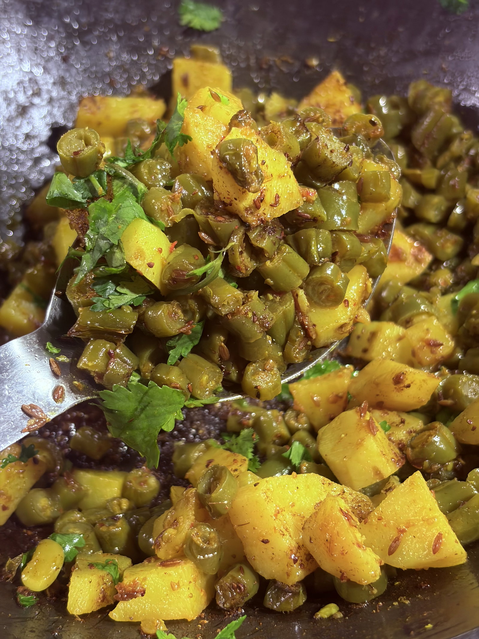 Step 5.1: Serve hot with roti, paratha, or as a side dish with dal and rice