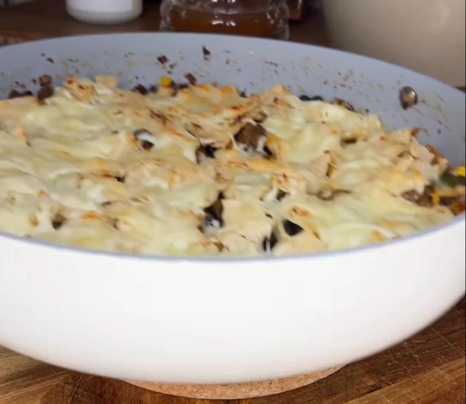 Step 1.1: Bake in the oven at 350°F until heated through and cheese is melted
