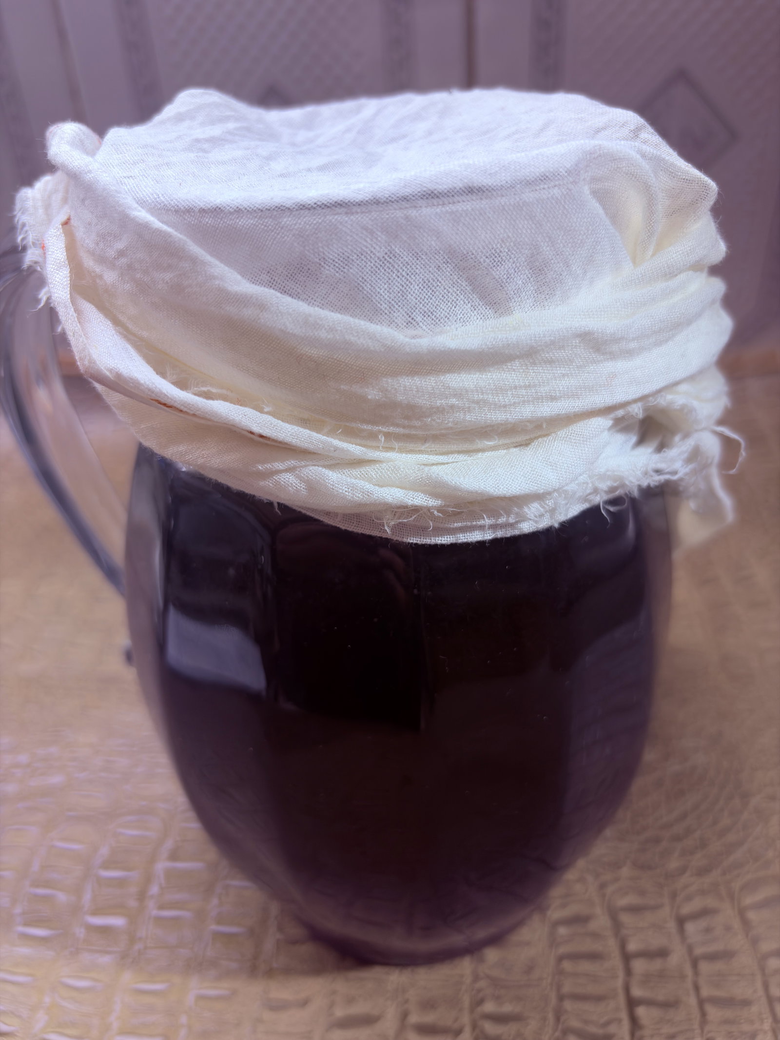 Step 3.2: Cover the mouth of the jar with a lid or tie a breathable muslin cloth over it