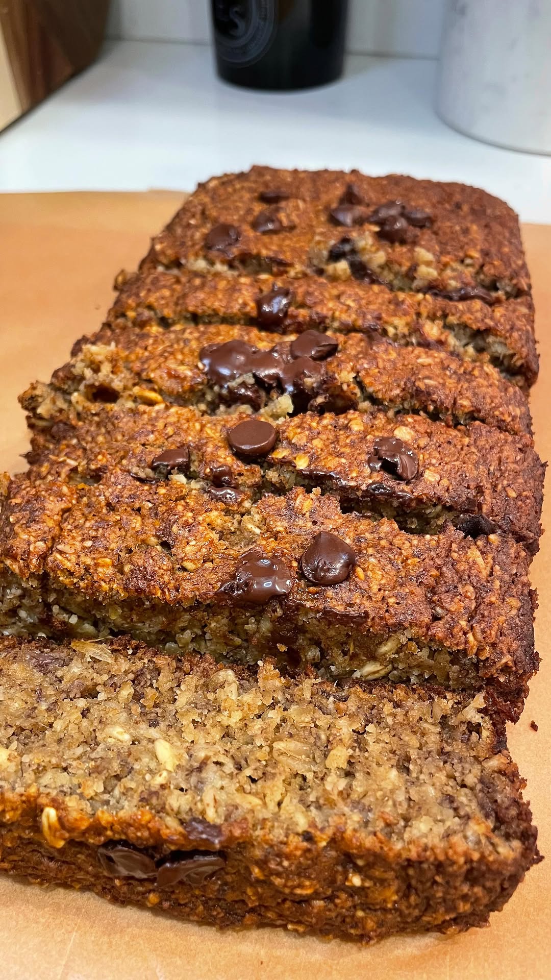 GF/DF Banana Bread with Chocolate Chips recipe