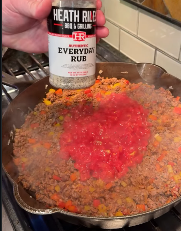 Step 1.1: Stir in tomato paste and cook for 1–2 minutes until it darkens slightly
