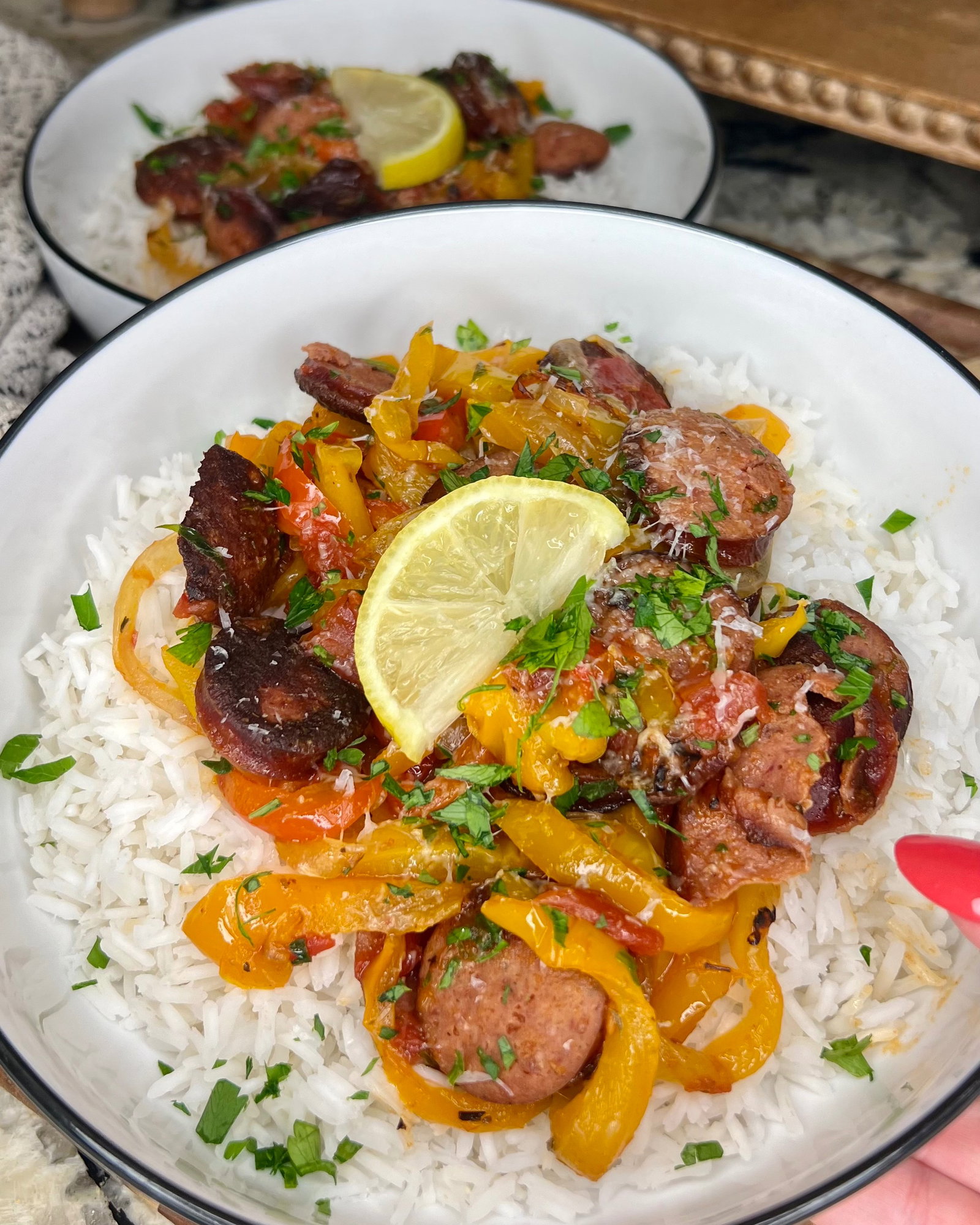 Creole Sausage & Peppers recipe