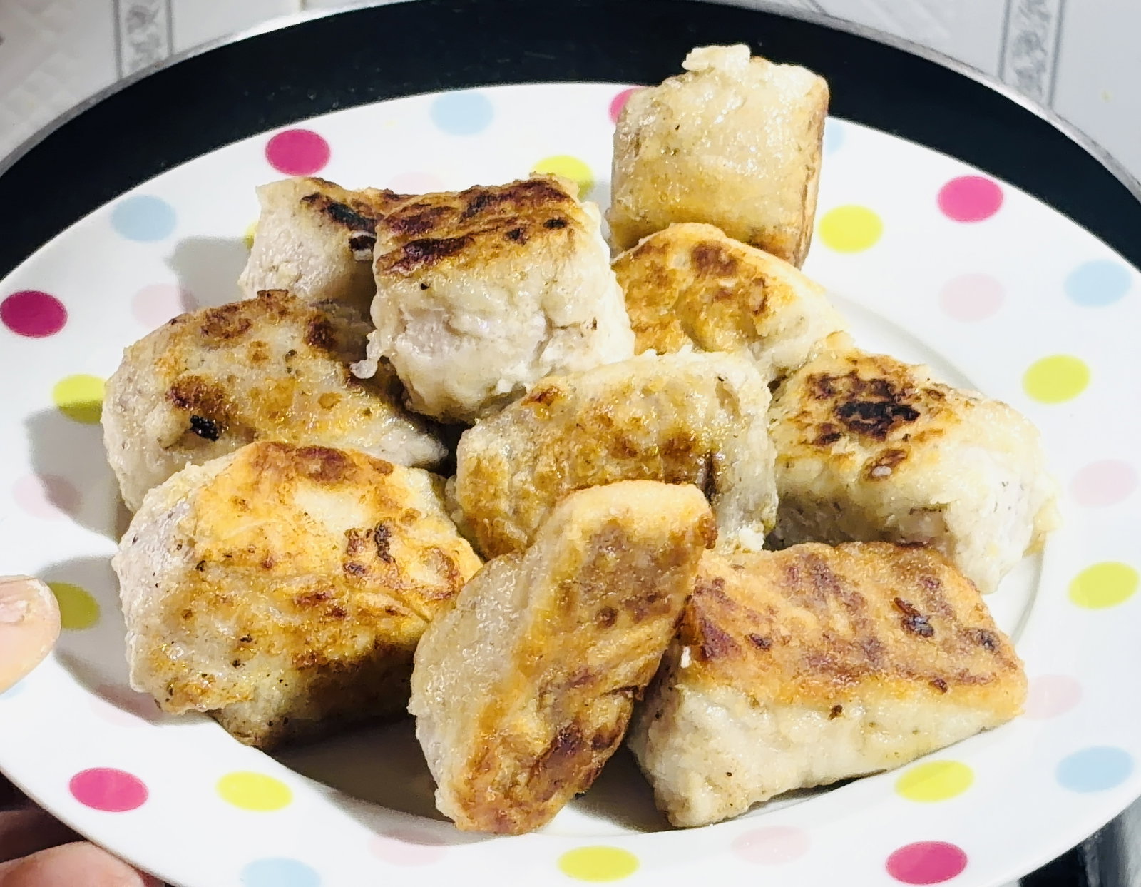 Step 2.1: Remove the fish and keep it aside