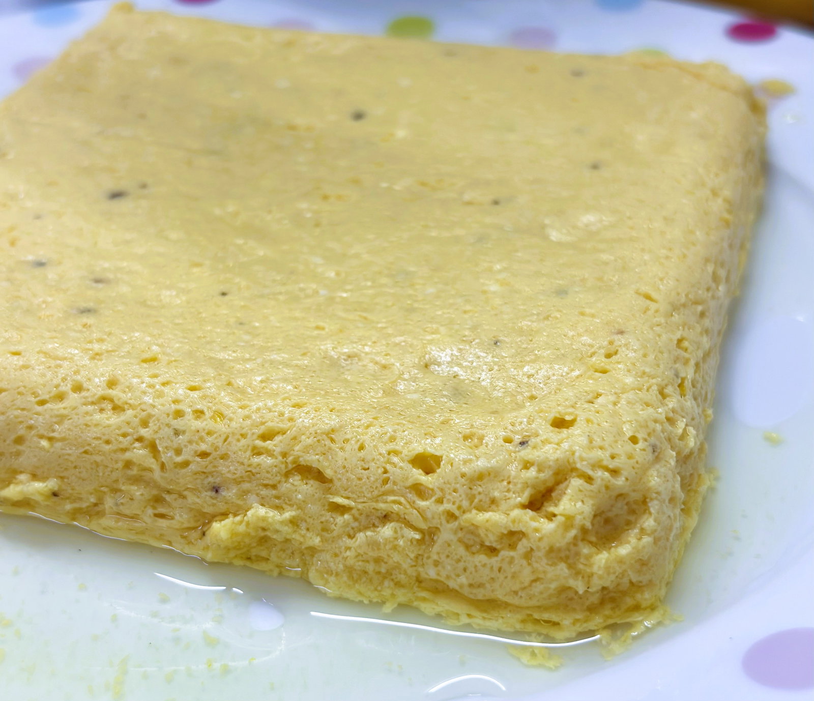 Step 5.1: Run a knife around the edges and invert the pudding onto a serving plate, or serve directly from the dish